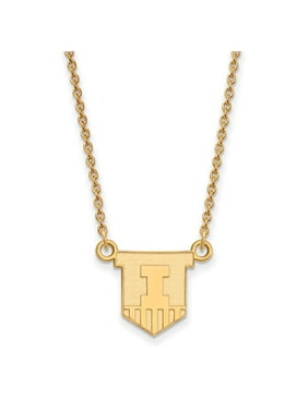 Roy Rose Jewelry Sterling Silver with 14K Yellow Gold-plated LogoArt Kappa Delta Small Enameled Pendant Necklace Roy Rose Jewelry Sterling Silver with 14K Yellow Gold-plated LogoArt Kappa Delta Small Enameled Pendant Necklace